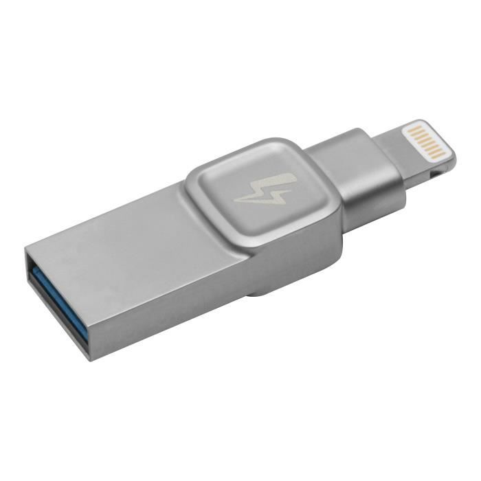 Kingston DataTraveler BOLT Duo Clé USB 32 Go USB 3.0 - Lightning argenté(e)