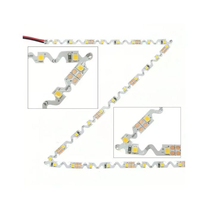 Ruban LED pliable 'S' DC24V 60 LED SMD2835 14W/m (Blanc Froid (6000K) - 5m)