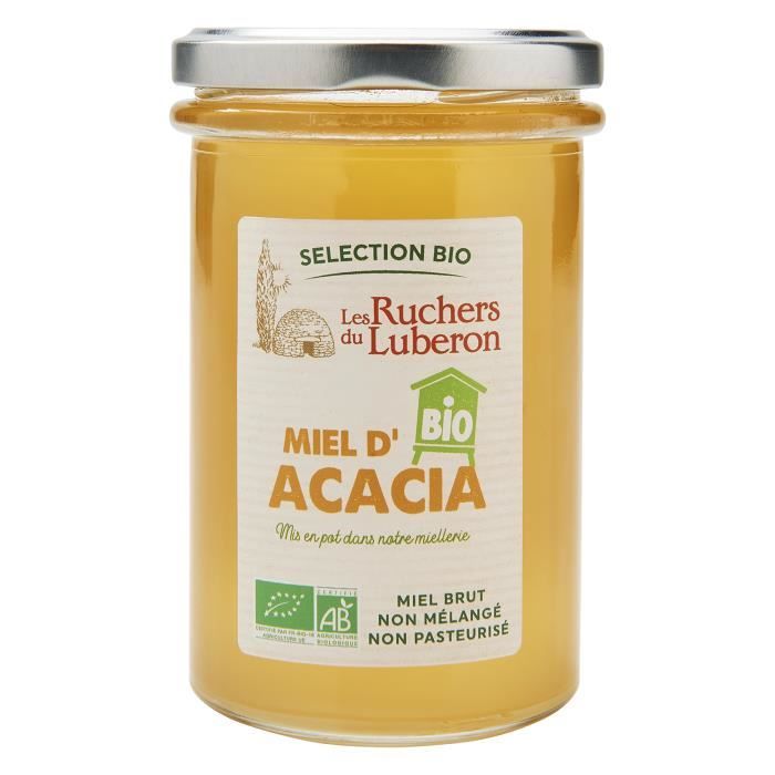 Les Ruchers du Luberon - Miel Bio d'Acacia - 370 g