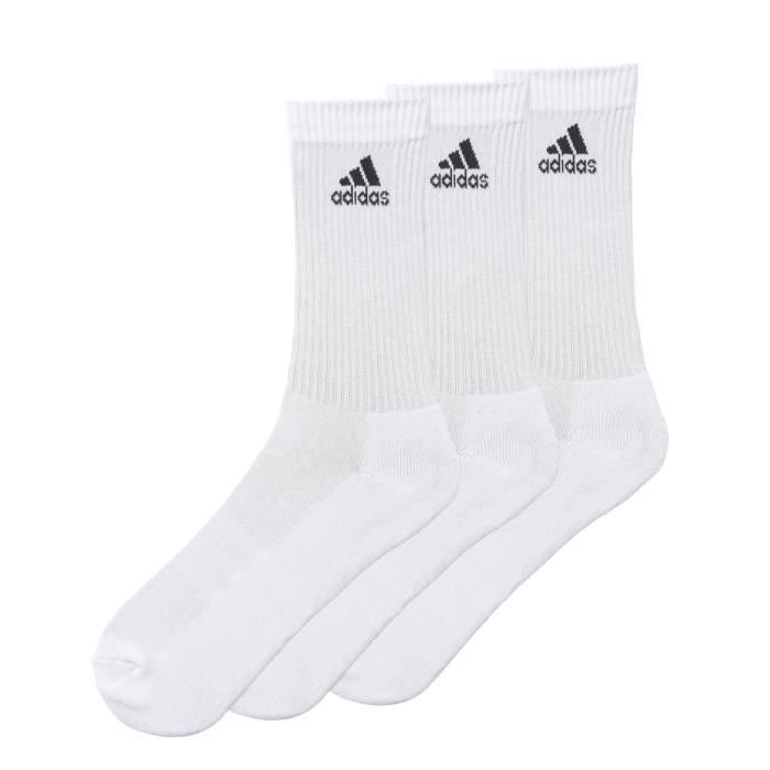Adidas Performance Chaussettes Adidas 3 Bandes Performance blanc, accessoires homme