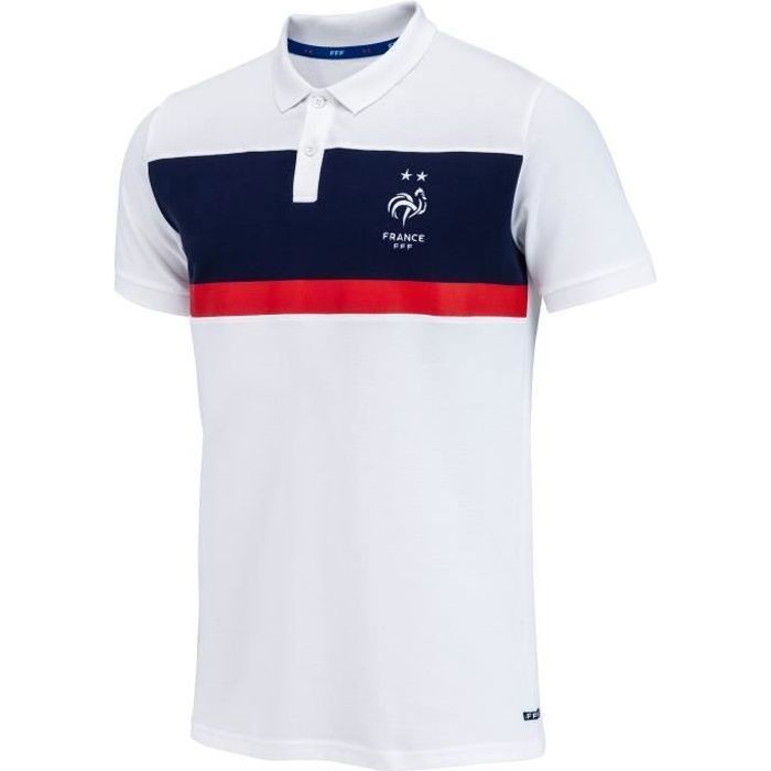 Polo FFF - Collection officielle Equipe de France de Football - Taille Homme L