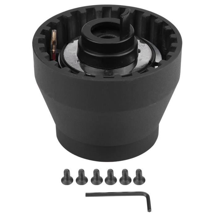 VINGVO Adaptateur de volant Kit adaptateur de moyeu de volant de voiture 17mm pour BMW Série 3 E30 1983-1991