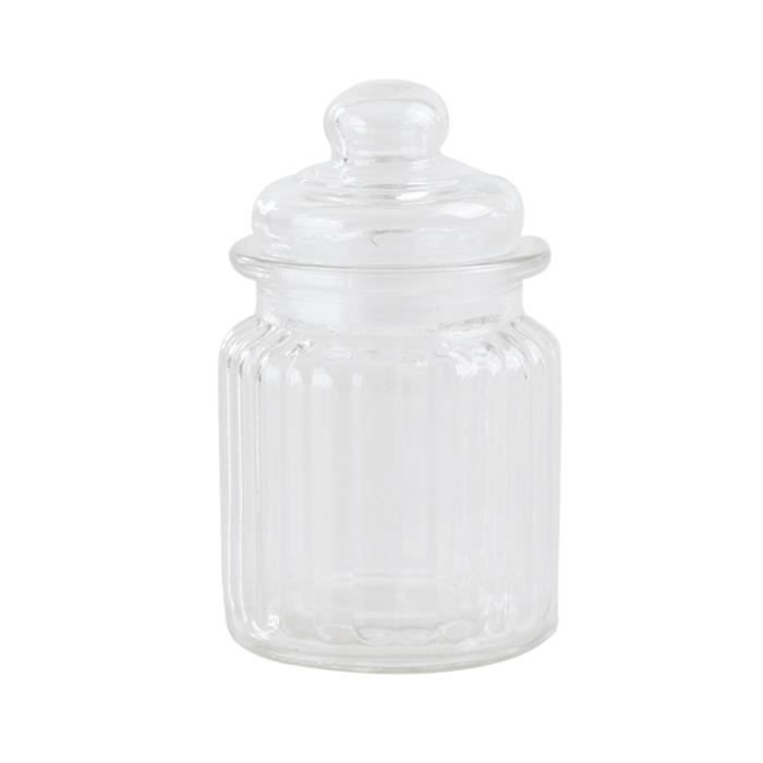 Récipient de sucrerie d'épice de café de stockage de pots de verre transparent de 1350ml PORTE MONNAIE