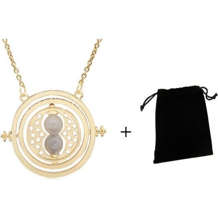 Collier Harry Potter sablier retourneur de Temps Hermione dans