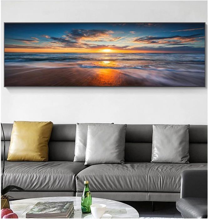 DCIDBEI Diamond Painting Coucher de Soleil sur la Mer 50x110 cm Peinture Diamant Paysage Bord de Mer Diamond Painting Paysage Grand Format Painting Pont et Oiseaux Peinture Numero Adulte DCIDBEI Diamond Painting Coucher de Soleil sur la Mer 50x110 cm Peinture Diamant Paysage Bord de Mer Diamond Painting Paysage Grand Format Painting Pont et Oiseaux Peinture Numero Adulte
