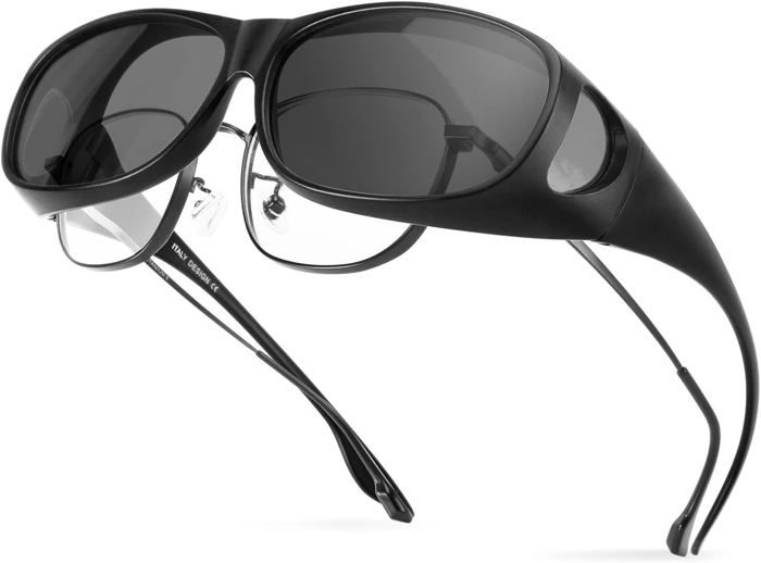 Lunettes De Soleil Sport Polarisation UV400 – QUARKZMAN – Légères 16g – Pour Cyclisme, Ski, Pêche – Monture Blanche