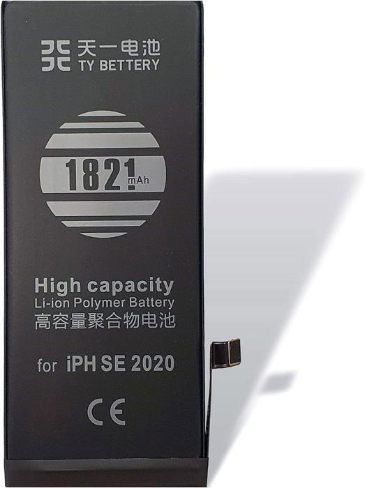 Smartex Black Label High Capacity Battery compatible with iPhone 8 Plus - Capacity 2990 mAh | 2021 Year of Manufacturing