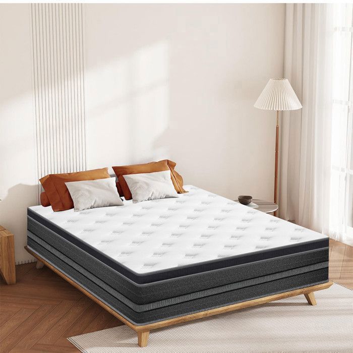Matelas - YIDATONG - Premium - 140x200 cm - 32 cm - Ressorts ensachés
