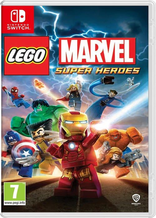 Jeu Vidéo - Lego Marvel Super Heroes - Nintendo Switch - Action - Édition Standard - Pegi 7+