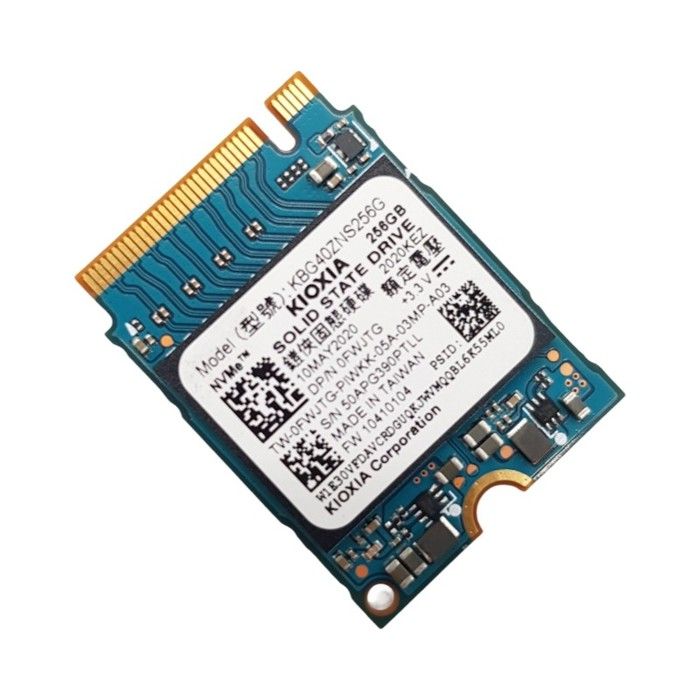 Acheter 256Go Kioxia KBG40ZNS256G SSD NVMe M.2 2230 M 0FWJTG Reconditionné - 33,00 € 256Go Kioxia KBG40ZNS256G SSD NVMe M.2 2230 M 0FWJTG Reconditionné - Kioxia reconditionné disponible sur Cdiscount Seconde Vie