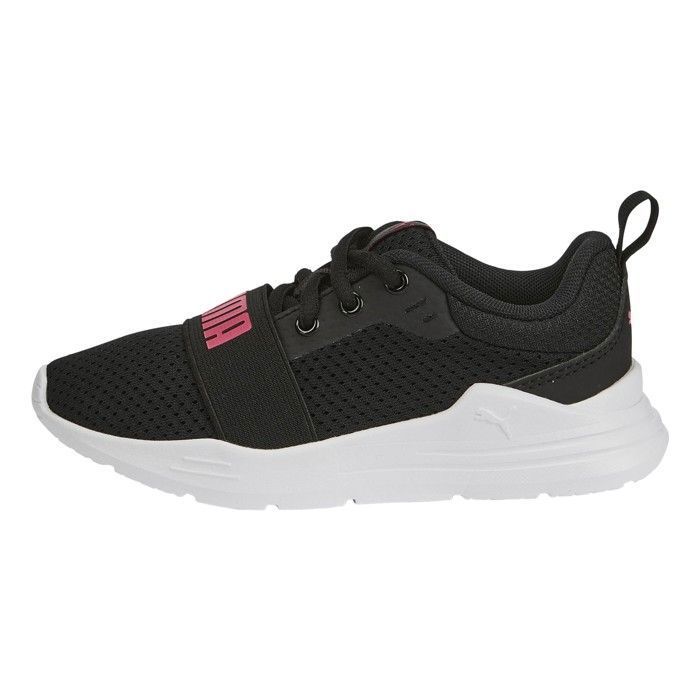Puma Basket à Lacets  Puma Wired Run PS - Puma Noir Sunset Rose