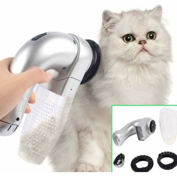 Comparer les prix de Brosse électrique pour éliminer les poils danimaux aspirateur pour chiens et chats – Outil de toilettage