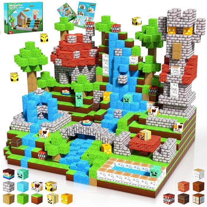 Blocs de construction magnétiques - SWAPY - 100 pièces - 3+ ans