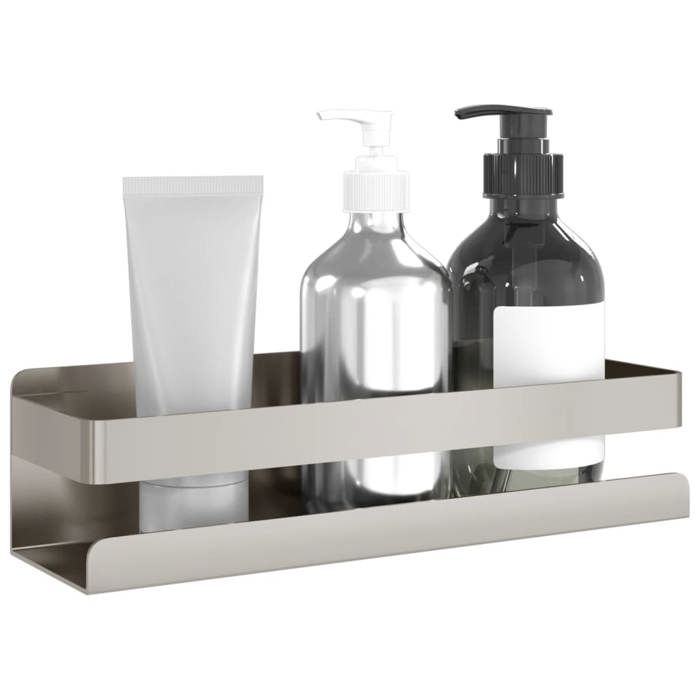 (SOLDES DEC)Étagère de douche - Étagère Salle de Bain 23x6 5x6 cm acier inoxydable 304 brossé 01_7363857