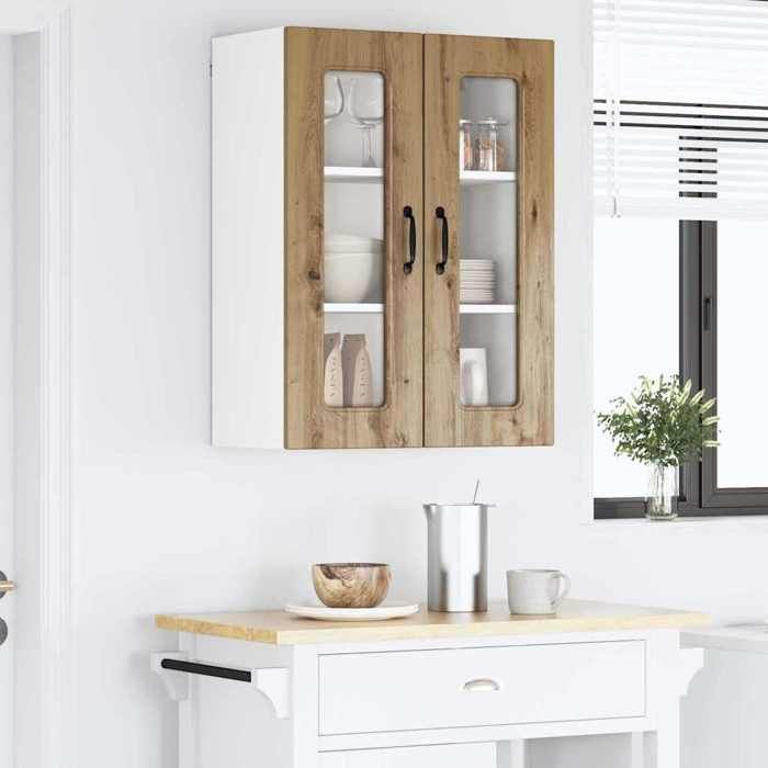 UU*TOP Placard mural de cuisine - moderne Armoire suspendue - Chêne artisanal 60x31x80 cm - CC1013