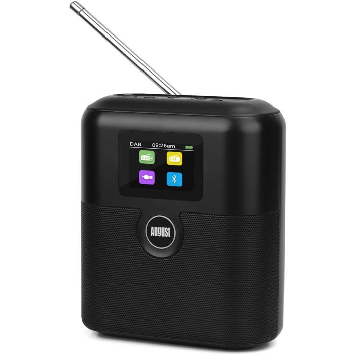Radio Portable - Pure - Elan DAB - Bluetooth 5.0 - Écran couleur TFT - 3 boutons prédéfinis pas cher