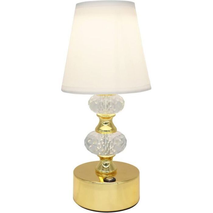 Lampe de chevet lampe de chevet tactile dimmable 3W 3000k - 6000k batterie 2000mah base avec tapis antidérapant abat - jour en Lampe de chevet lampe de chevet tactile dimmable 3W 3000k - 6000k batterie 2000mah base avec tapis antidérapant abat - jour en