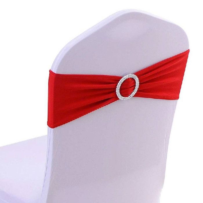 10 Noeuds de chaise en Lycra avec Boucle