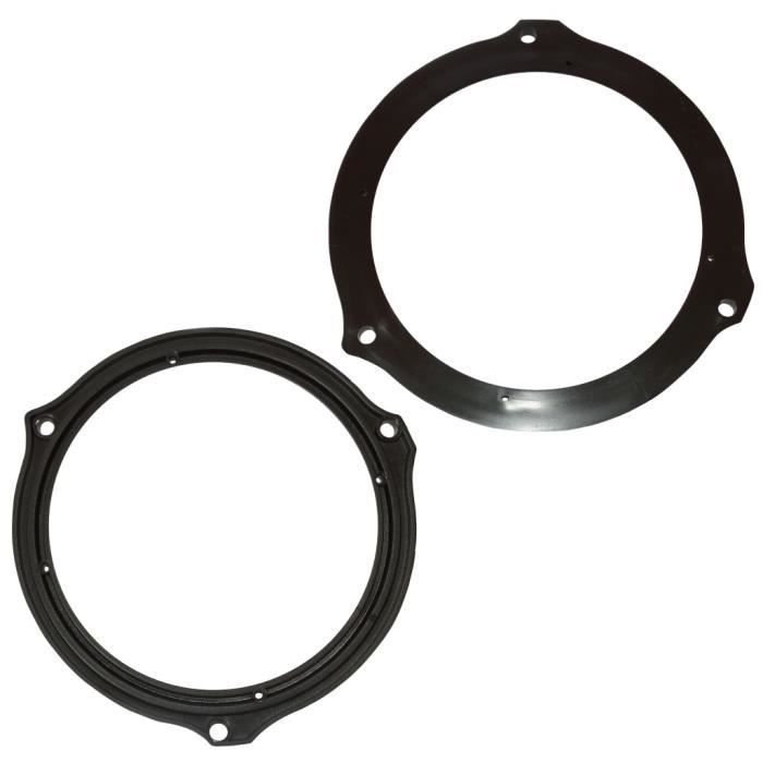 Aerzetix: 2 adaptateurs supports de haut-parleurs enceintes 165mm porte  arrière pour Ford C-MAX 03-10 Focus 2 04-07 Kuga 08-12 Mo - Cdiscount  Auto