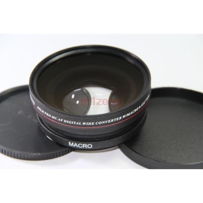 Objectif Grand Angle 0.4X Pour Smartphone - Clip Métal Et Verre, Compatible La Plupart Des Téléphones - Accessoire Photo Mobile