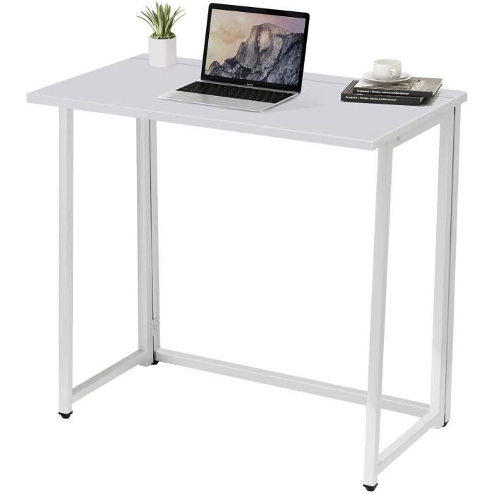 Bureau d'ordinateur ledn table pour ordinateur portable bureau d'étude à  assemblage facile simple et moderne - DIAYTAR SÉNÉGAL
