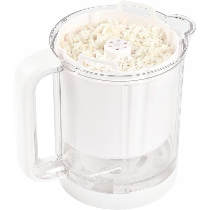 BEABA, PastaRice cooker Compatible Babycook Express, Panier Cuisson