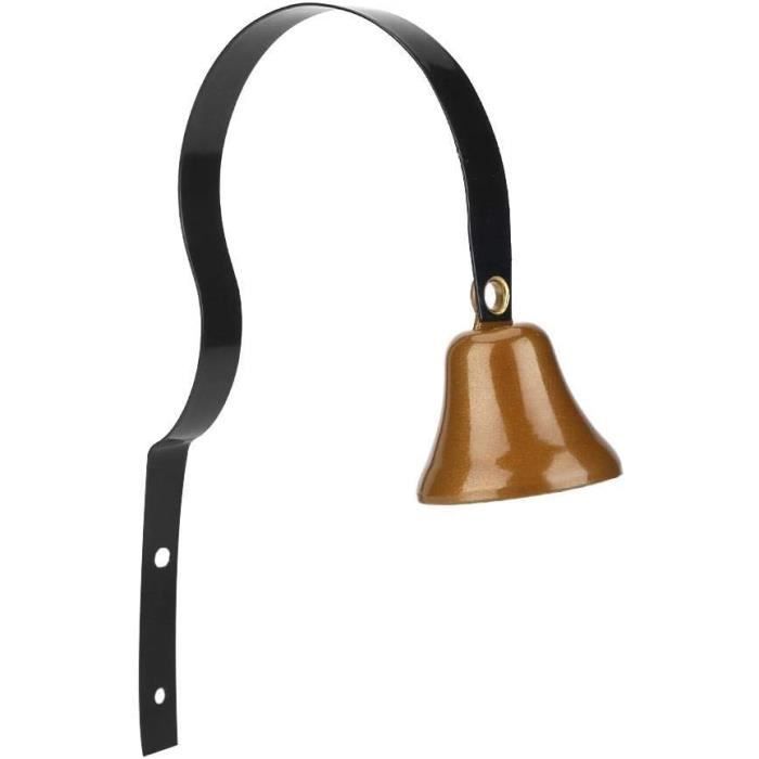 Cloche de Porte en Fonte Sonnette en Fonte avec Signe de Bienvenue Coq