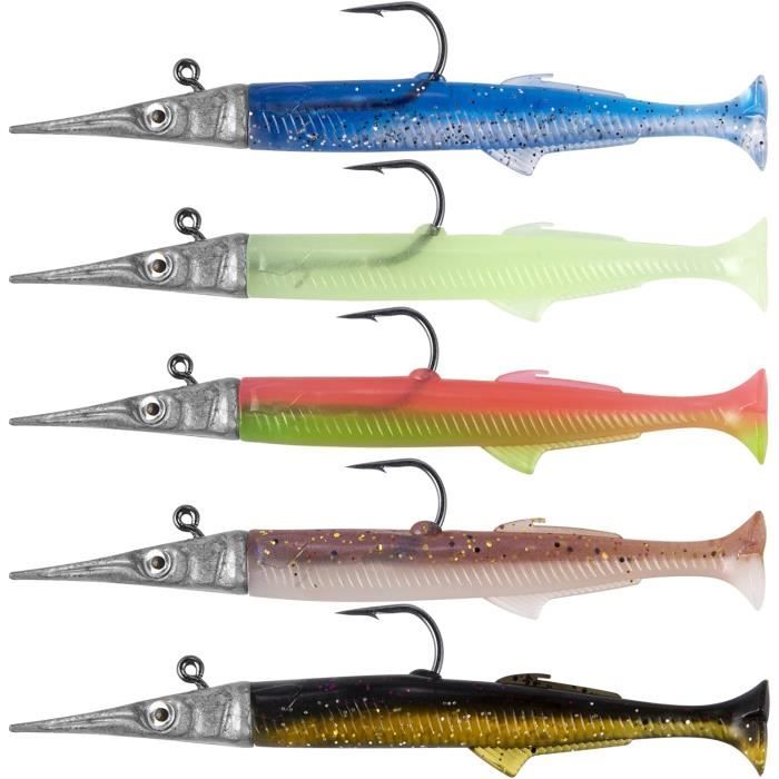 15 Leurres Souples Lumineux En Forme De Poulpe - 7.5cm, 4g, Appâts Eau De Mer