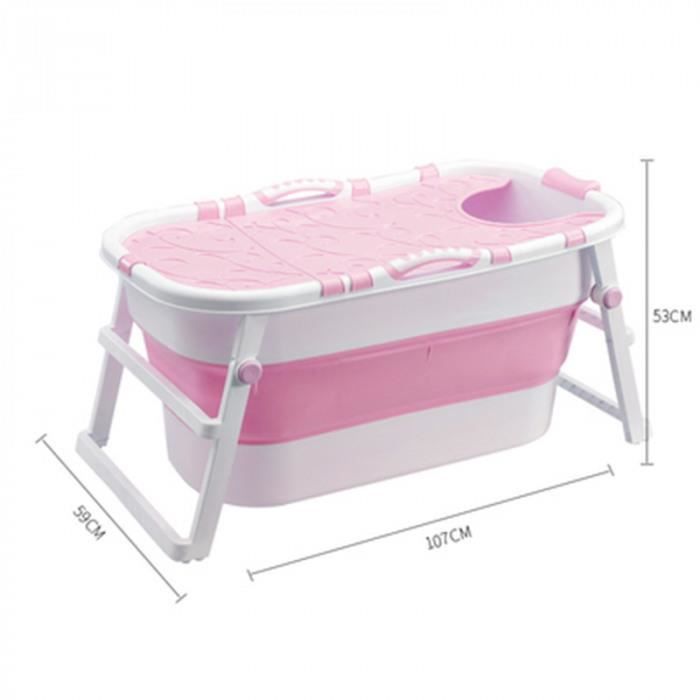 Version Pink2 Baignoire En Plastique Pour Adultes Pliable Seau De Bain Epais Pliante Isolation Du Natation Bebe Design Cdiscount Puericulture Eveil Bebe