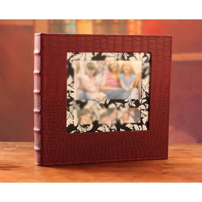 Album photo vierge, Album Fait Main Bricolage Livre de mémoireGrand Format 720 Photos protège