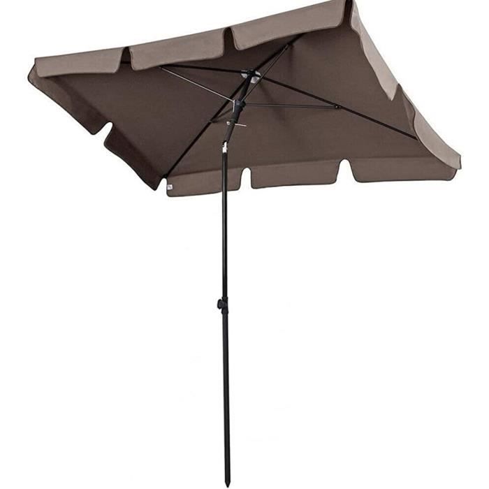 Talltalk Parasol à Franges De 1,8 M Avec Poteau En Acier