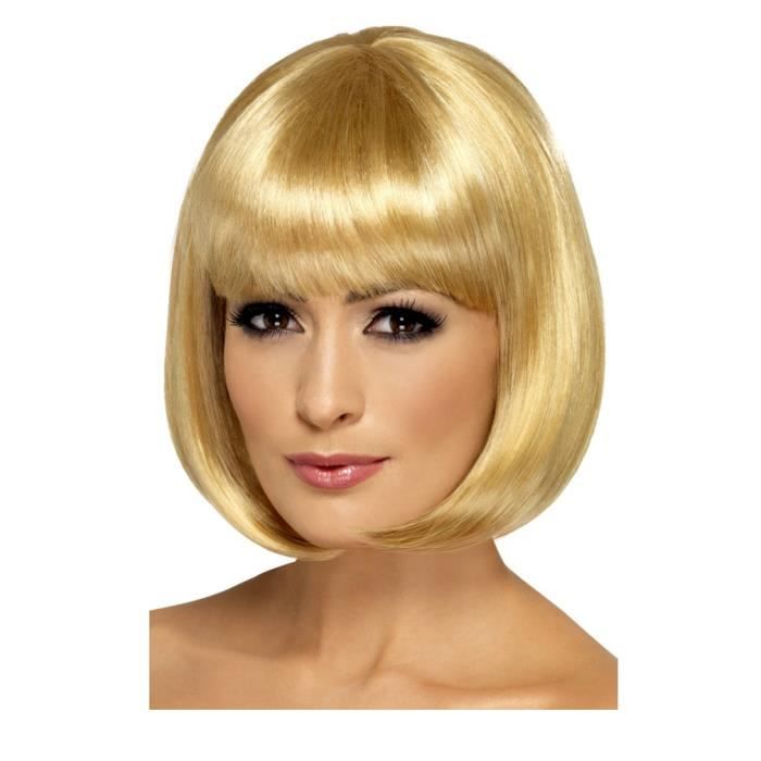 perruque blond foncé