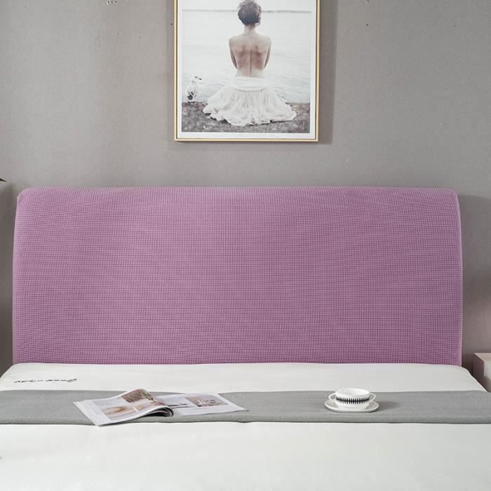 Housse Tête de Lit Extensible Nordique Couleur Unie - Protection pour Lits Simples, Doubles et King Size (200cm, Beige Housse Tête de Lit Extensible Nordique Couleur Unie - Protection pour Lits Simples, Doubles et King Size (200cm, Beige