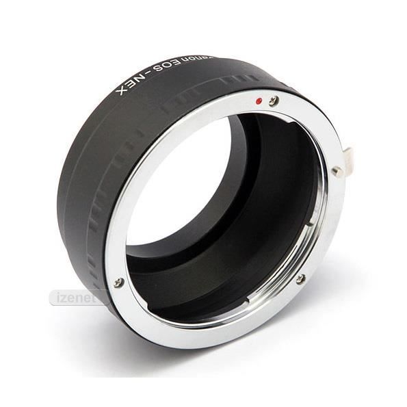  Adaptateur Bague Monture Objectif Canon EOS EF &agrave; Boitier Sony E Mount NEX-5 NEX-3 NEX 5 