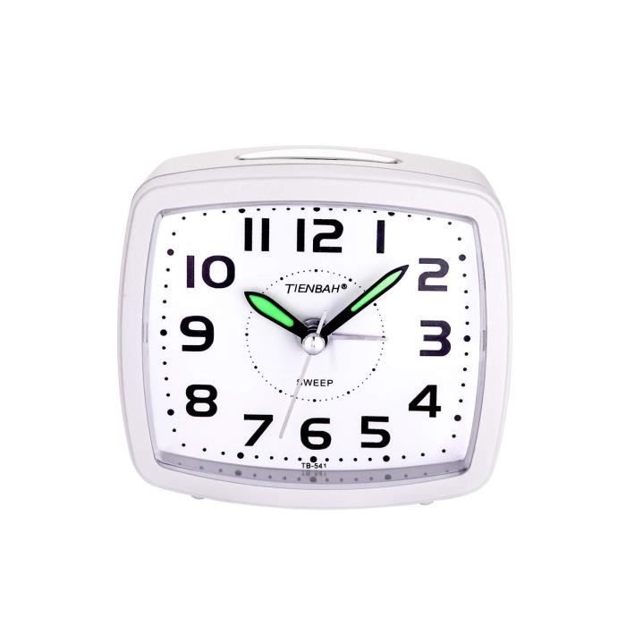 Silencieux sans Tic-Tac Analogique avec Répétition Et Lumière,Alarme Sonore Croissante,Facile à Régler Edillas Réveil De Chevet,Petit Réveil De Voyage Léger à Quartz Beige 566 Silencieux sans Tic-Tac Analogique avec Répétition Et Lumière,Alarme Sonore Croissante,Facile à Régler Edillas Réveil De Chevet,Petit Réveil De Voyage Léger à Quartz Beige 566