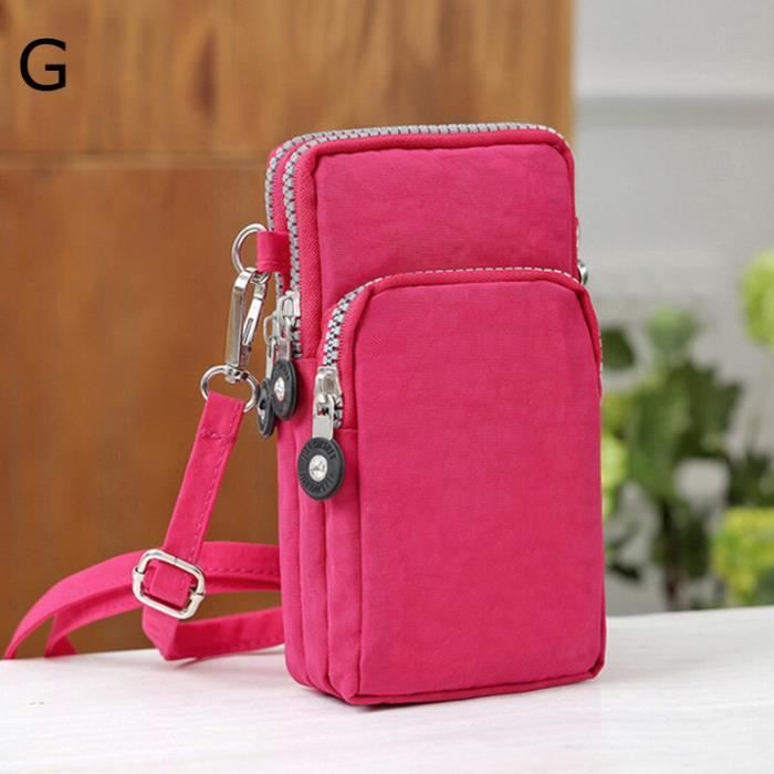 National Pattern Toile Crossbody Téléphone Sac Cote dIvoire