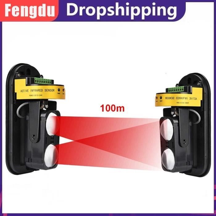 Capteur infrarouge à impulsion numérique barrière Invisible détection