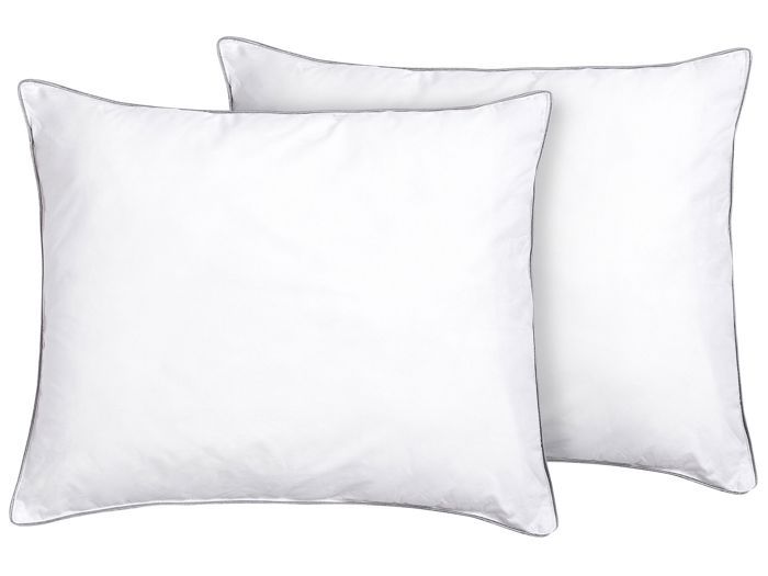 Lot de 2 oreillers 50 x 60 cm en microfibre PELISTER