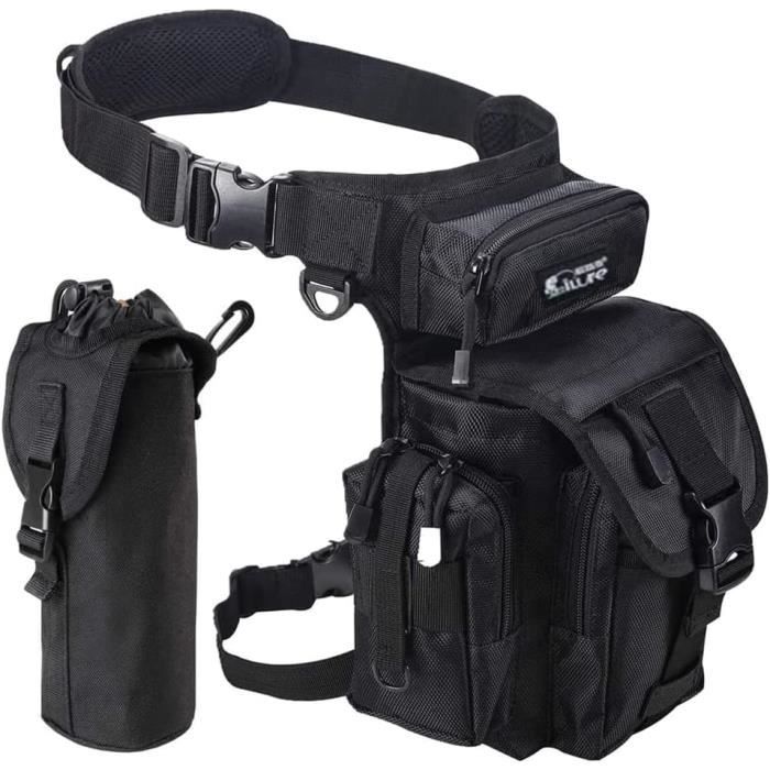 Sac De Pêche Bandoulière Noosverl Étanche 27x20x13 Cm - Multifonctionnel Avec Anneaux