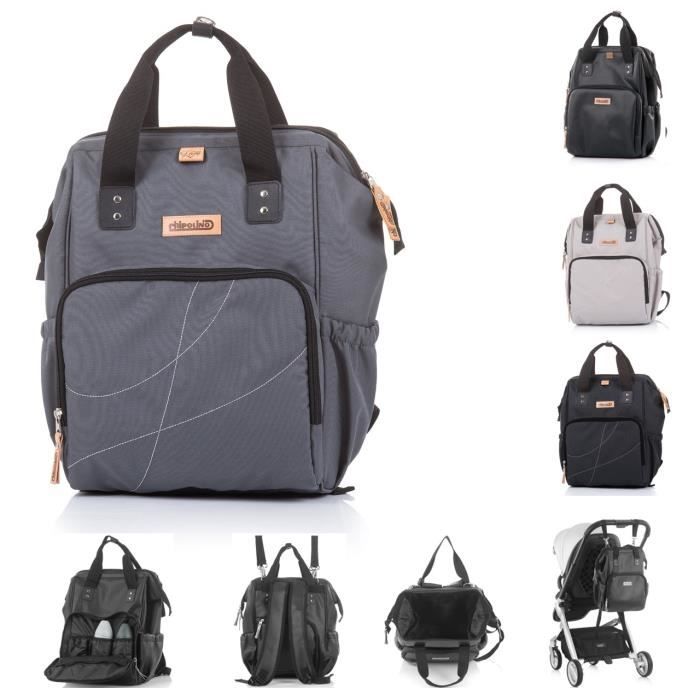 Sac a langer simili cuir deals