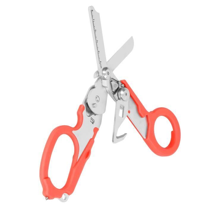 Porte-clés Ciseaux Pliants - Acier Inoxydable - Mini - 2.9 Pouces