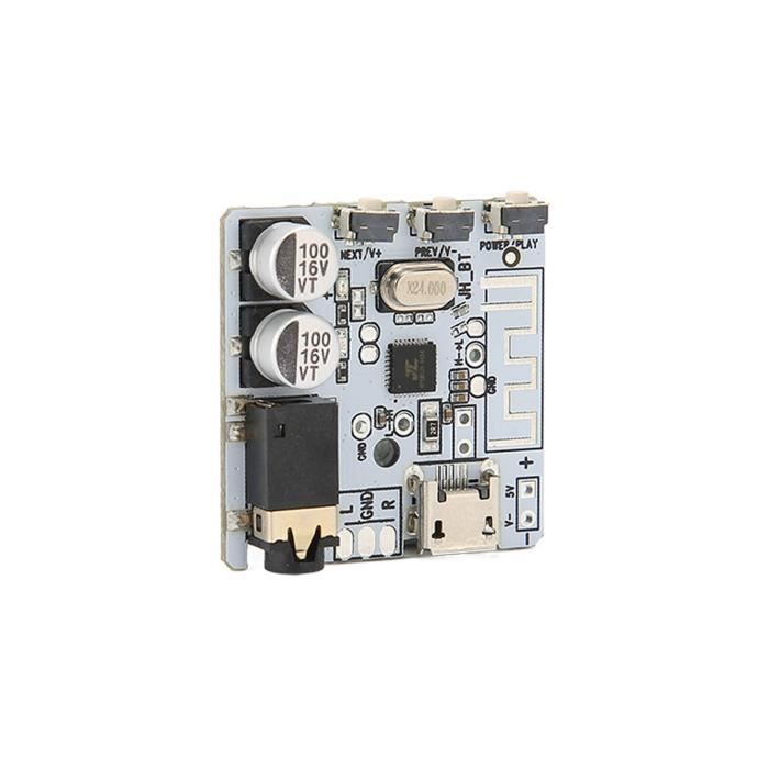 PAR- Module d'amplificateur de musique stéréo sans fil Blue-tooth 5.0 ...