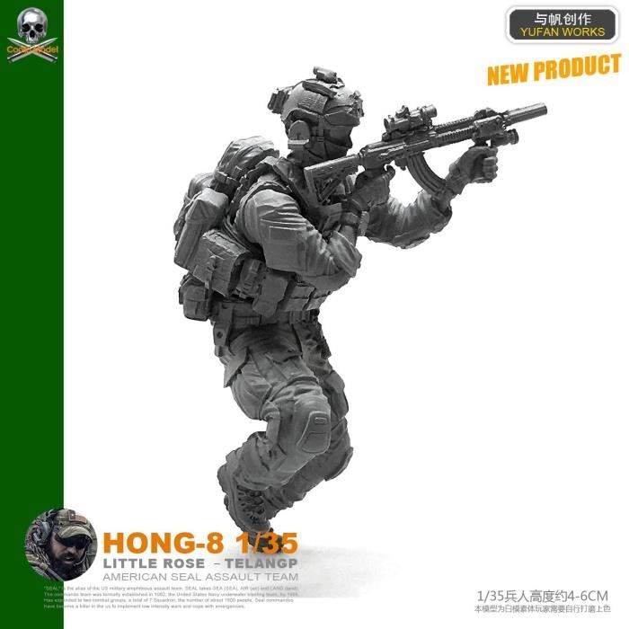 Verlinden 120mm 1:16 US Navy Seal Vietnam Resin Figure #507 -COMPLETE, UNBUILT Verlinden 120mm 1:16 US Navy Seal Vietnam Resin Figure #507 -COMPLETE, UNBUILT