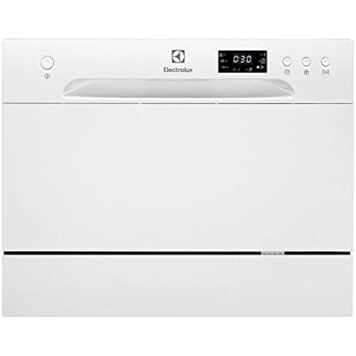 Lave-vaisselle compact ELECTROLUX ESF2400OW - Blanc - Programme cristaux - 5 programmes