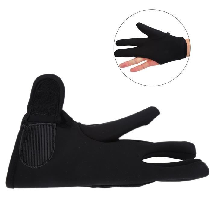1 paire gant de protection coiffure résistant à la chaleur doigt