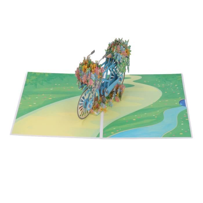 CUTPOPUP Carte Anniversaire Pop-Up 3D - Écureuils Amoureux Dans L'Arbre Cœur - Carte De Vœux Romantique