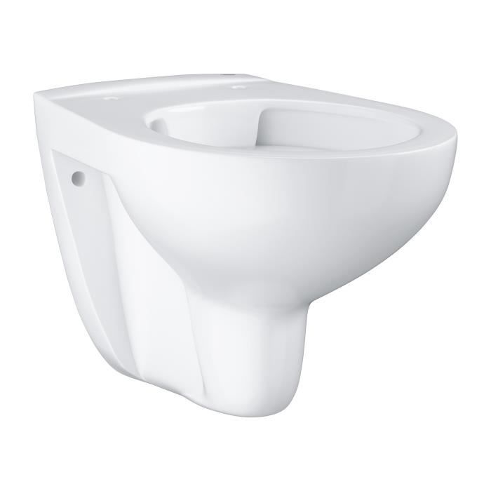 Cuvette WC suspendue - GROHE - Bau Ceramic - A suspendre - Céramique - Blanc alpin - Horizontale