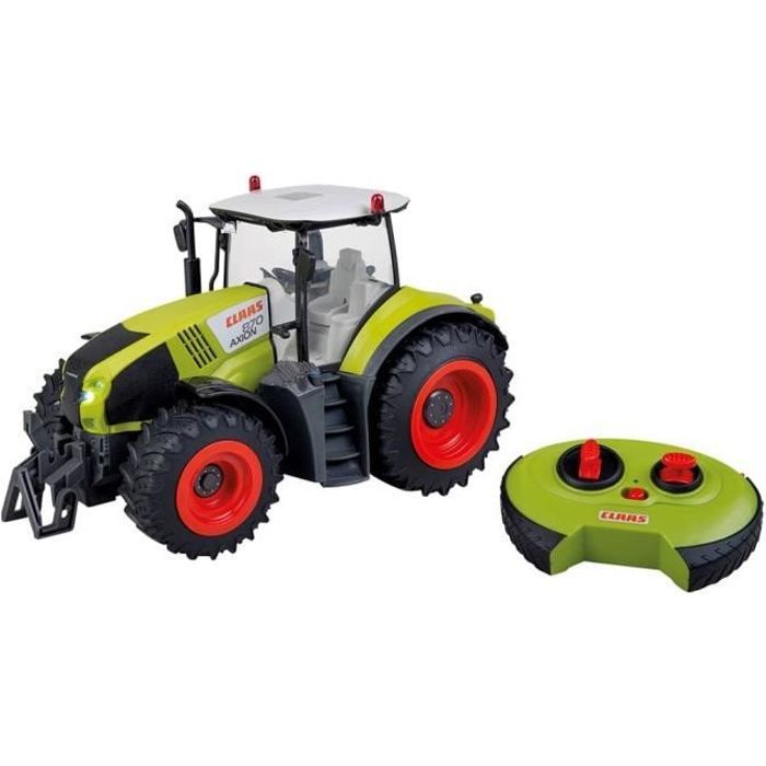 Tracteur jouet radiocommandé Claas Axion 870 1:16 - Happy People - Vert -  Pour enfant de 6 ans et plus