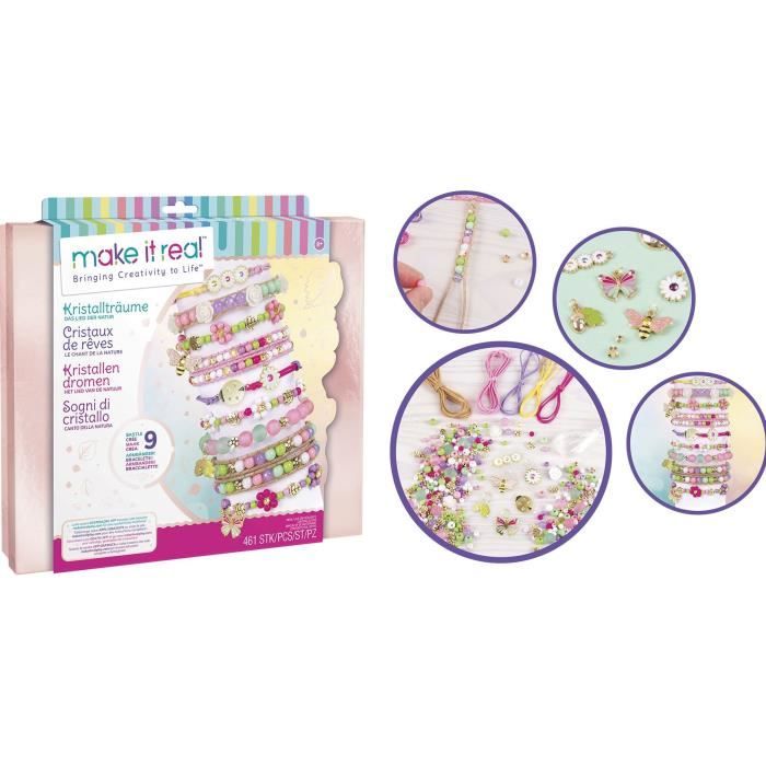 Coffret bijoux cristaux de reve nature make it real fabrication de