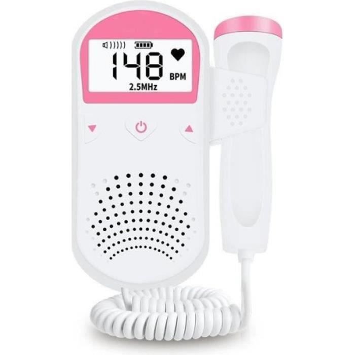 BABY PHONE - ECOUTE BEBE JL26828-Doppler fœtal domestique bébé détecteur de fréquence cardiaque prénatal sonar maison stéthoscope